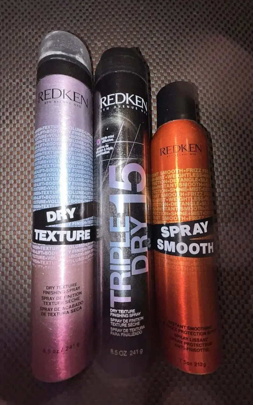 Redken Hair Spray Collection: Spray Smooth, Triple Dry 15, and Dry Texture Finis